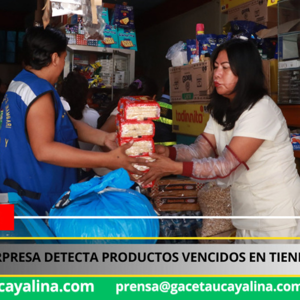 Municipalidad de Inambari halla productos vencidos durante operativo en Mazuko