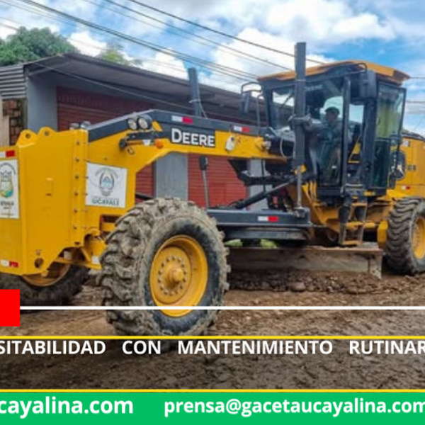 Municipalidad de Sepahua ejecuta mantenimiento rutinario en calles transversales
