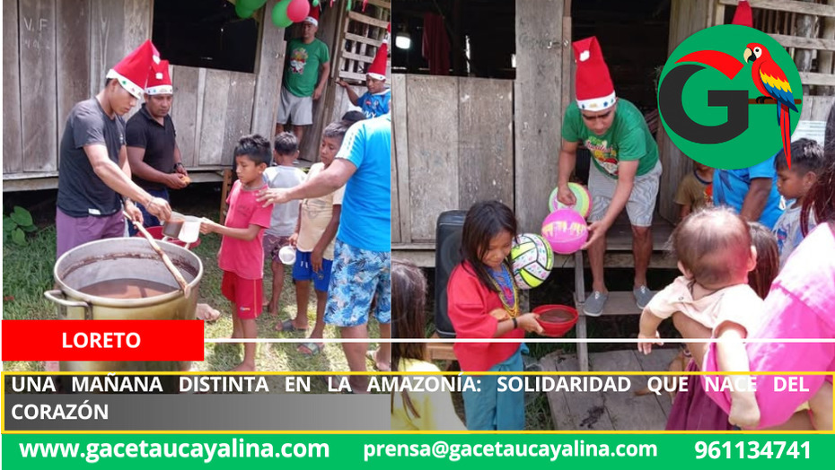 Más allá de la política: solidaridad que transformó una mañana en Urarinas