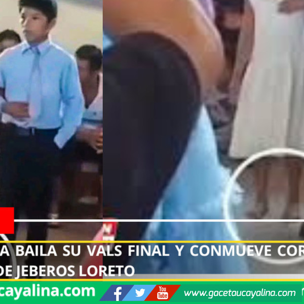 Niña descalza baila su vals final y conmueve corazones con valentía desde Jeberos Loreto.