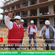 Obra educativa de S/ 63 millones avanza lentamente y afecta a cientos de escolares en Tambopata