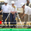 Inician ampliación del penal de Pucallpa con colocación de primera piedra.