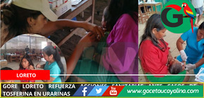 Brigadas de salud atienden brote de tosferina en zonas rurales de Loreto