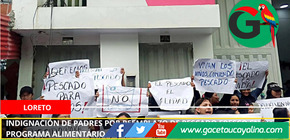 Rechazan cambio de alimentos en programa Wasi Mikuna y exigen mantener pescado fresco