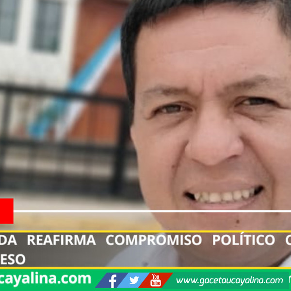 Edwin Miranda reafirma compromiso político con Alianza para el Progreso