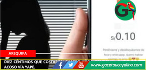 Diez céntimos que costaron cuatro años: condenan a joven por acoso vía Yape.