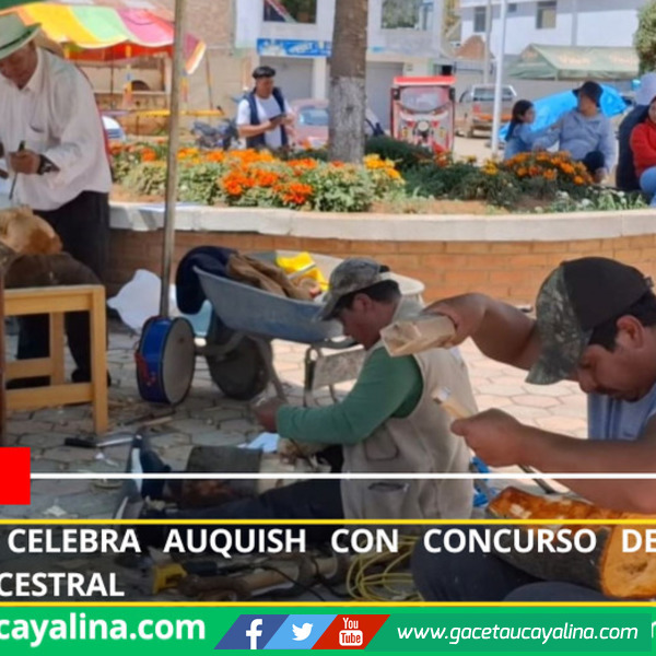 Manzanares celebra Auquish con concurso de máscaras y tradición ancestral