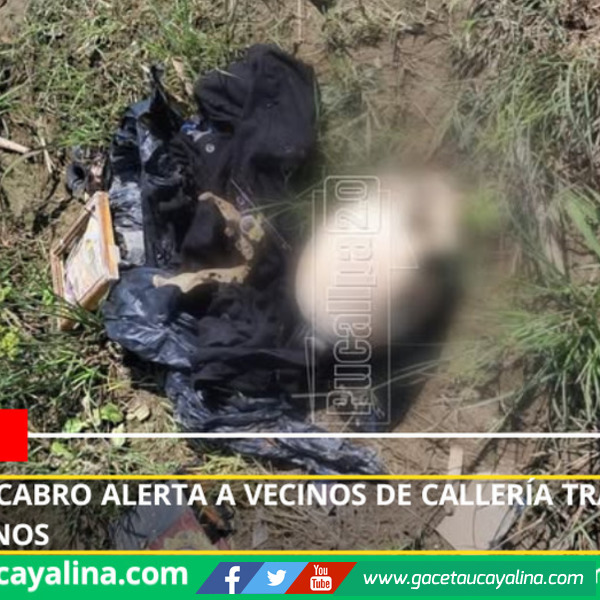 Restos humanos y objetos rituales son hallados a orillas del río Ucayali