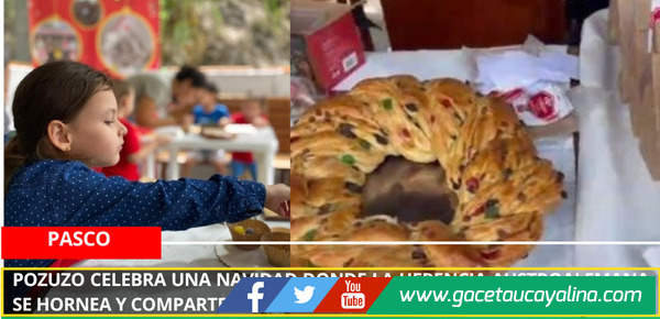 Pozuzo celebra una Navidad donde la herencia austroalemana se hornea y comparte