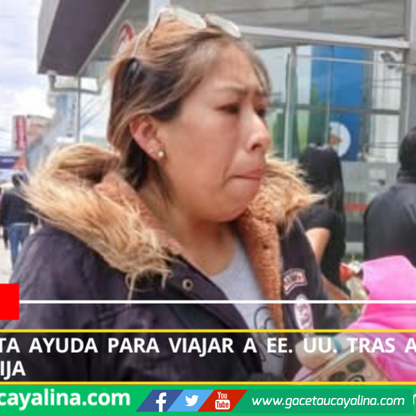 Madre solicita ayuda para viajar a EE. UU. tras accidente que mutiló a su hija