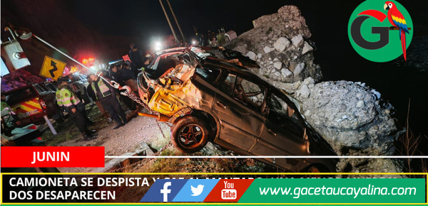 Trágico accidente en la Carretera Central deja una menor fallecida y dos desaparecidos