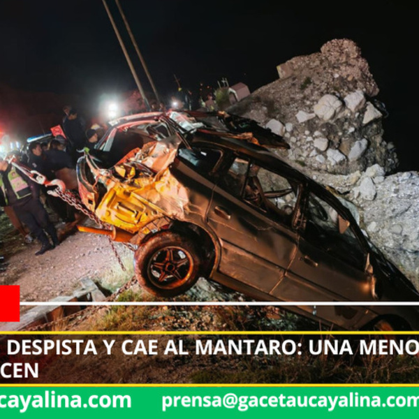 Trágico accidente en la Carretera Central deja una menor fallecida y dos desaparecidos