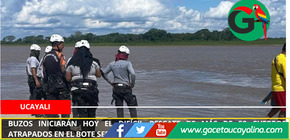 Buzos iniciarán hoy el difícil rescate de más de 50 cuerpos atrapados en el bote sepultado en Iparía.