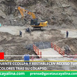 Rehabilitan puente Ccollpa y restablecen acceso turístico hacia la Montaña de Colores tras su colapso.