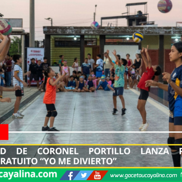 Municipalidad de Coronel Portillo lanza programa vacacional gratuito "Yo Me Divierto"