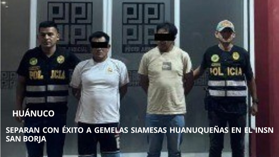 Extorsión al descubierto: capturan en Pichanaqui a dos presuntos integrantes de banda