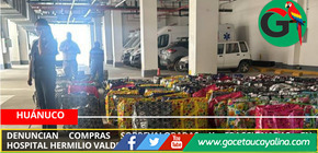 Denuncian compras sobrevaloradas y fraccionadas en Hospital Hermilio Valdizán de Huánuco