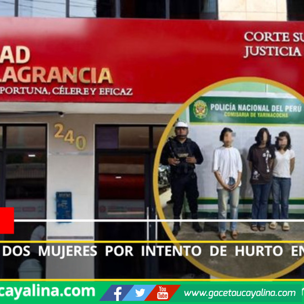 Condenan a dos mujeres por intento de hurto en tienda de Open Plaza.