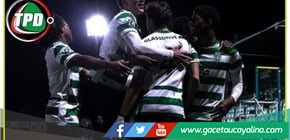 Víctor Guzmán anota con Sporting Sub-23