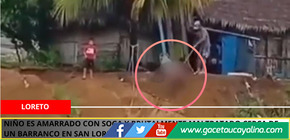 Violencia infantil en Loreto alarma a vecinos de la zona