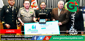 Comisaría Belén destaca nacionalmente por modelo comunitario que transforma realidades.