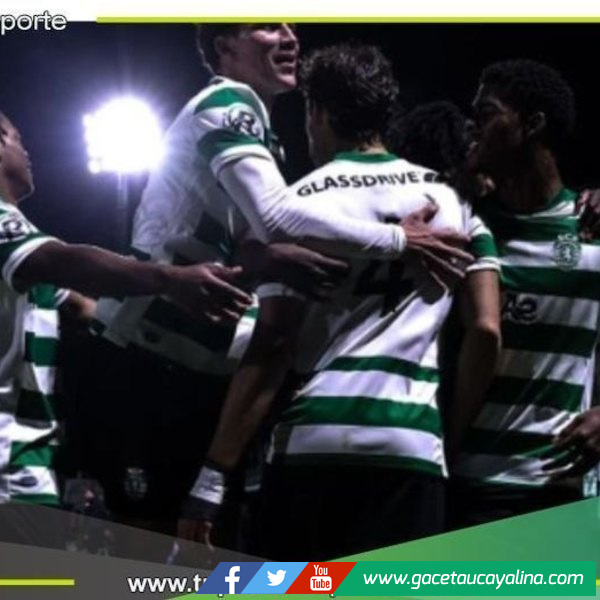 Víctor Guzmán anota con Sporting Sub-23
