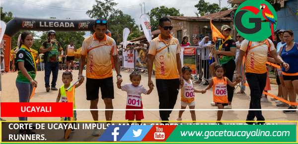 Corte de Ucayali impulsa masiva carrera infantil junto a Lion Runners.