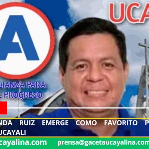 Edwin Miranda Ruiz emerge como favorito para diputado en Ucayali