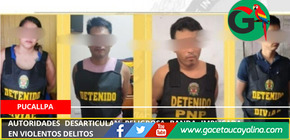 Autoridades desarticulan peligrosa banda implicada en violentos delitos.