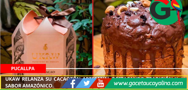 Ukaw relanza su Cacaotón artesanal destacando tradición y sabor amazónico