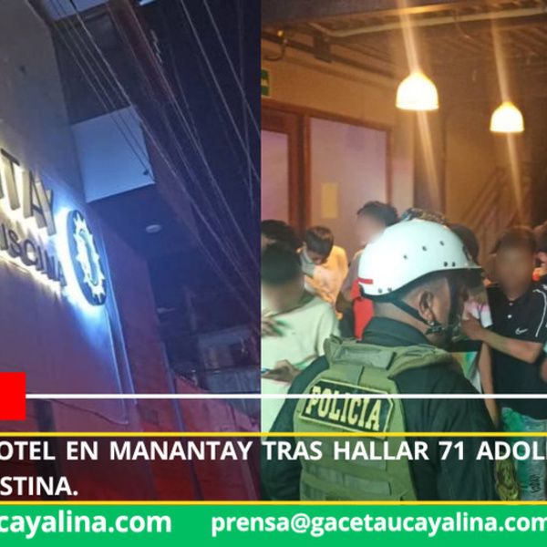  Foto: Ministerio Público- Distrito Fiscal de Ucayali