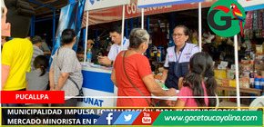 Municipalidad impulsa formalización para emprendedores del mercado minorista en Pucallpa
