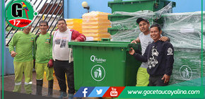 Municipalidad de Ucayali - Contamana adquiere contenedores para residuos sólidos
