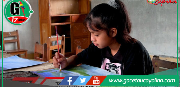 Talleres “ACTÍVATE Y PÁSALA BIEN 2025” promueven arte y disciplina en Sepahua