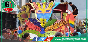 Atalaya celebró su Corso de Carros alegóricos en el Carnaval Atalayino 2025