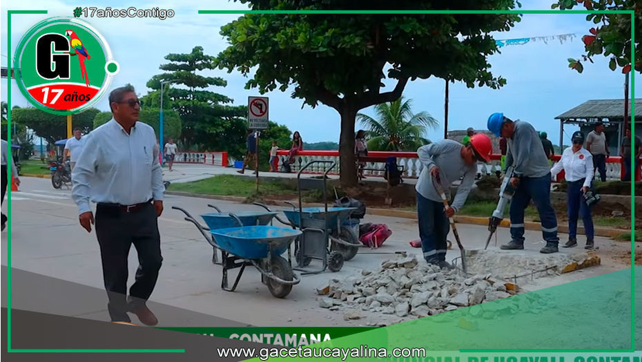 Inician ampliación de la calle Ladislao Espinar en la Provincia de Ucayali