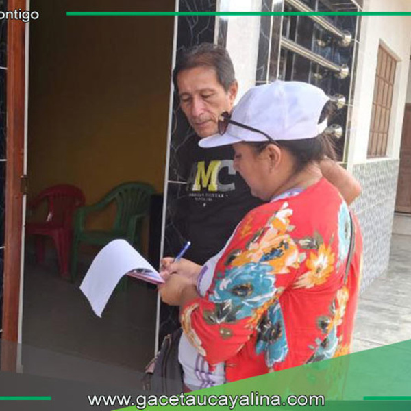 Empadronadores inician registro para proyecto de agua y desagüe