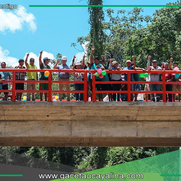 Alcalde de Atalaya gestiona 17 millones para construcción de puentes