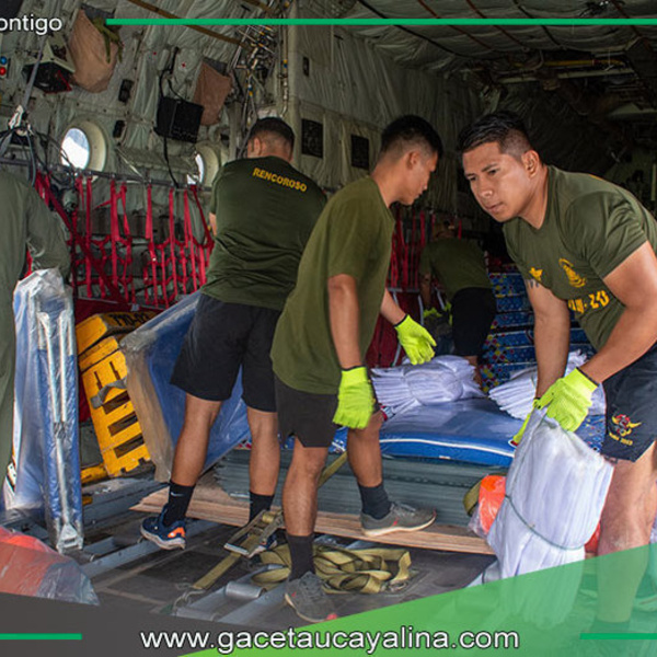 Gobierno Regional de Ucayali envía 7 toneladas de ayuda a damnificados de Atalaya