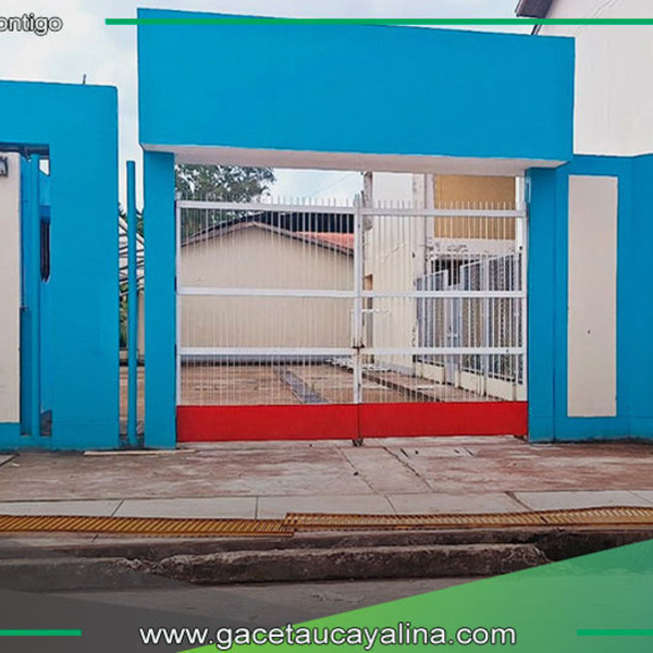 Municipalidad de Atalaya realiza trabajos de soldadura en colegios