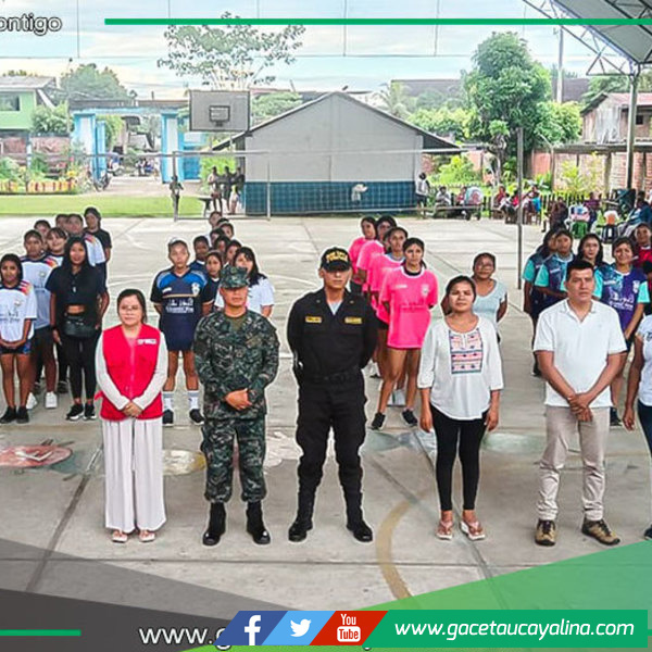 Municipalidad de Sepahua lanza campeonato de vóley “Libres y Seguras”