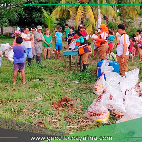 Municipalidad de Coronel Portillo entrega más de 8 toneladas de ayuda