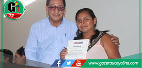 Municipalidad de Ucayali - Contamana certifica a 31 promotores de protección infantil