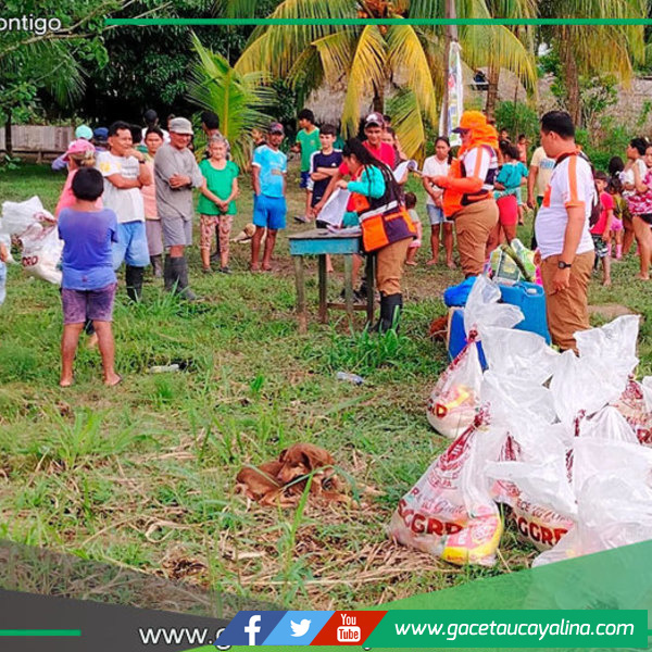 Municipalidad de Coronel Portillo entrega más de 8 toneladas de ayuda