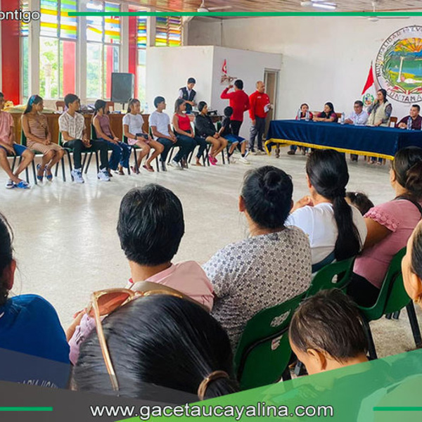 Municipalidad de Ucayali - Contamana promueve educación con programa Juntos