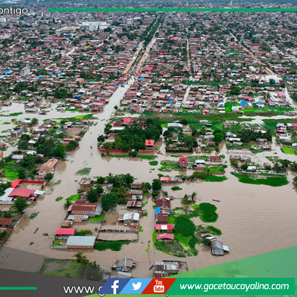 Colegios de Ucayali retrasan clases por inundaciones