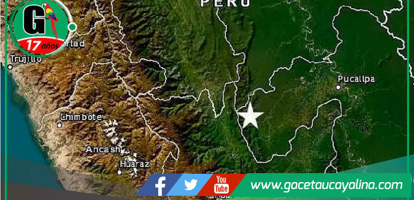 Sismo de 4.6 remeció Padre Abad Ucayali esta mañana 