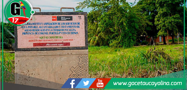 MPCP instala placas de señalización en terrenos destinados al proyecto integral de agua y desagüe