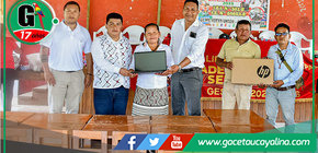 Comunidad Nueva Unión recibe mobiliario y laptop para estudiantes en Sepahua