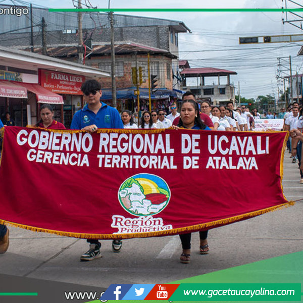 Gerente Territorial de Atalaya participa en celebración de recategorización provincial
